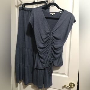 Max Studio skirt and top from Nordstrom